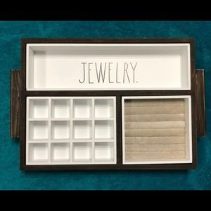 Rae Dunn Open Flat Jewelry Box
